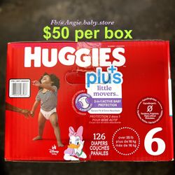 Huggies Little Movers Size 6 Plus