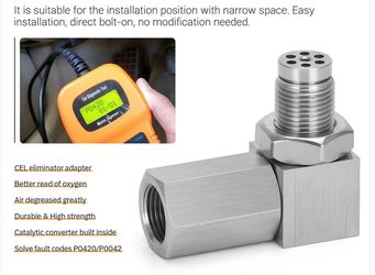 90 degree o2 spacer L shape defouler
