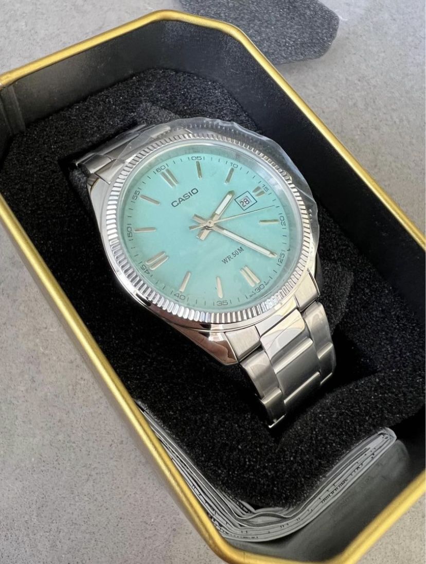 Casio MTP1302D-2A2VT Tiffany Watch