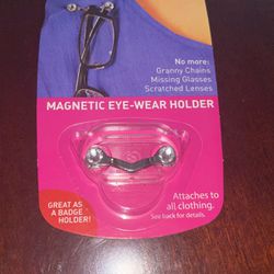 Magnetic Eyewear Holder/Swarovski Crystals 