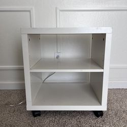 IKEA White Nightstand/End Table