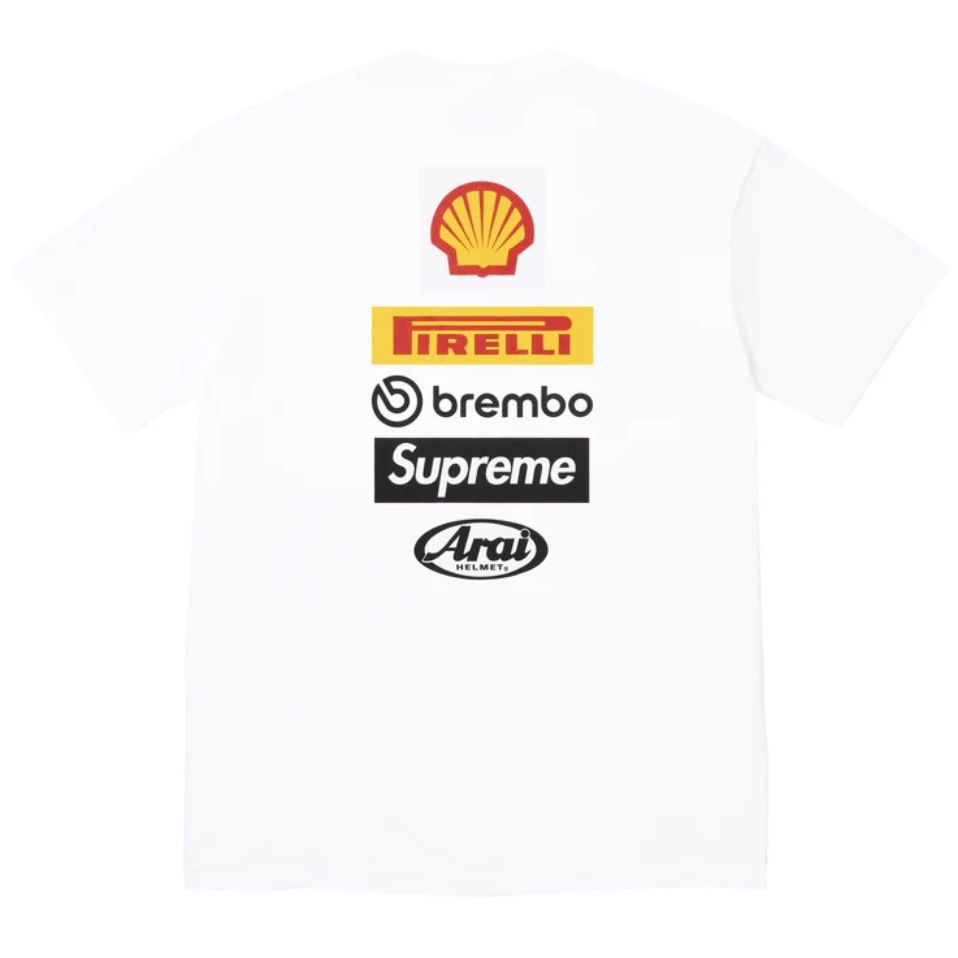 Supreme/Ducati Logos Tee Large