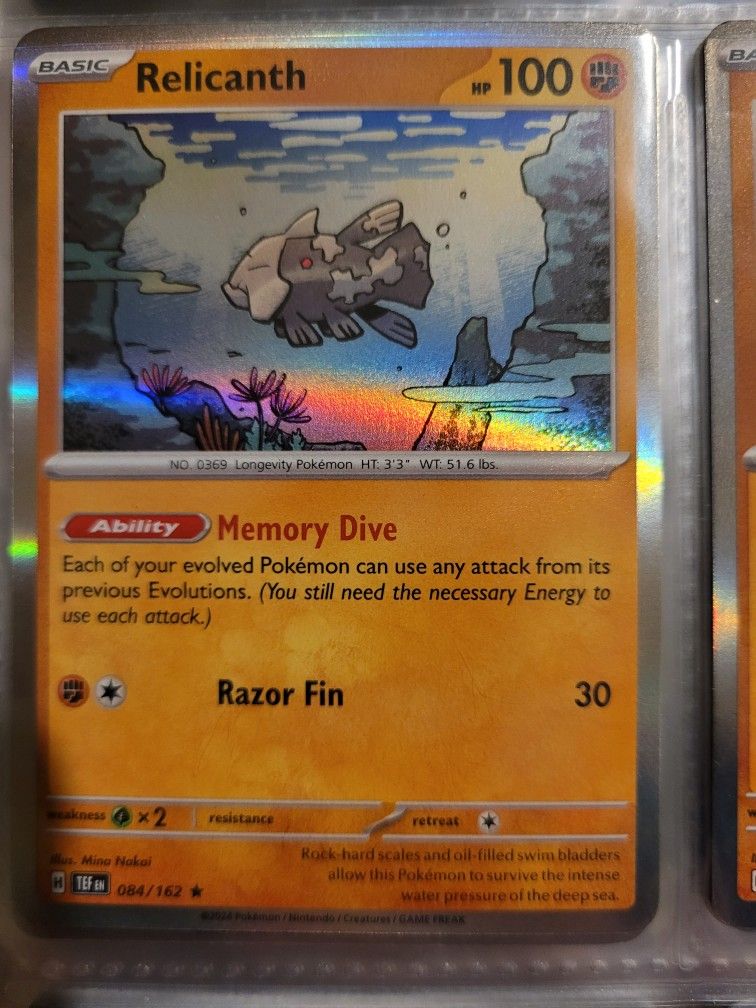 Relicanth 84/162 M, Holo