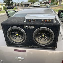 Kicker Dual 10” Subwoofers