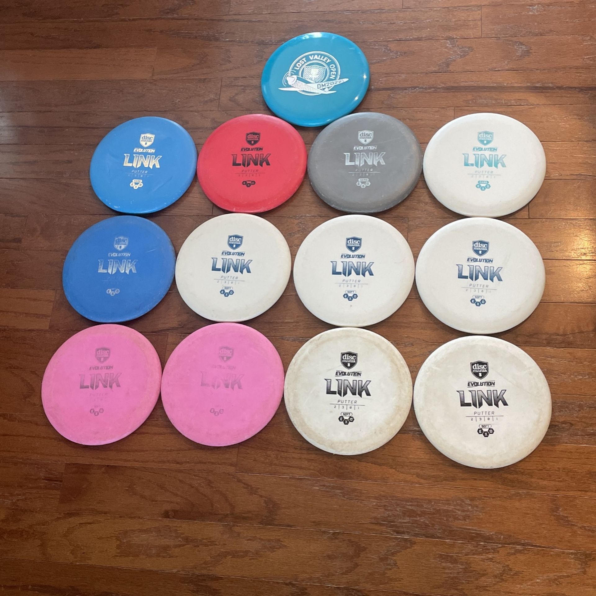 Bundle of Discmania Link Putters Disc Golf