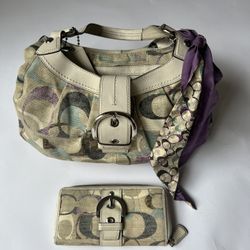 Coach Bag And Wallet 