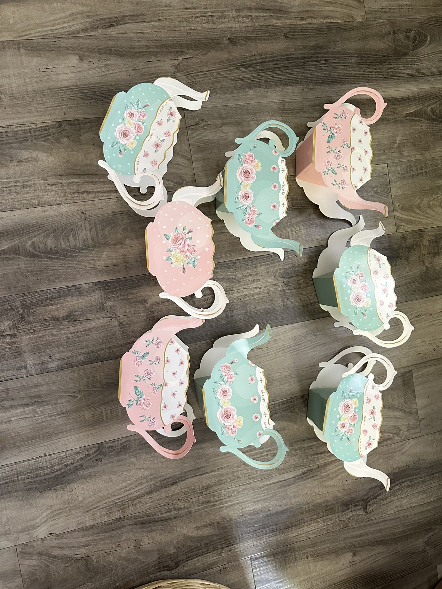 Tea Pots And Tea Cups