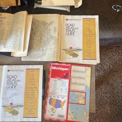 Vintage Road Atlas's 