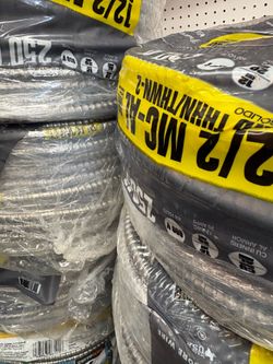 New MC metal clad cable 12/2