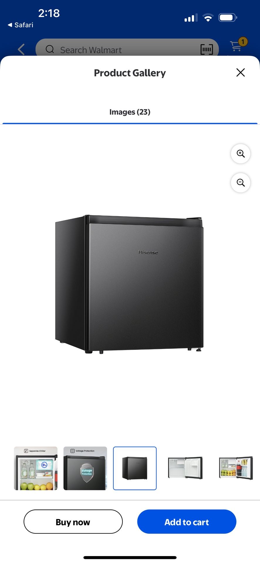 Hisense Mini Fridge