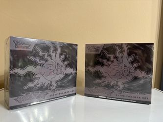 2 Pitch Black Pokemon Center ETB’s