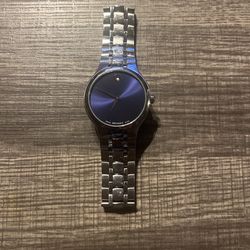 Movado Watch Original Blue Face