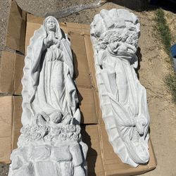 Virgen Grande De 4 Pies De Alta 