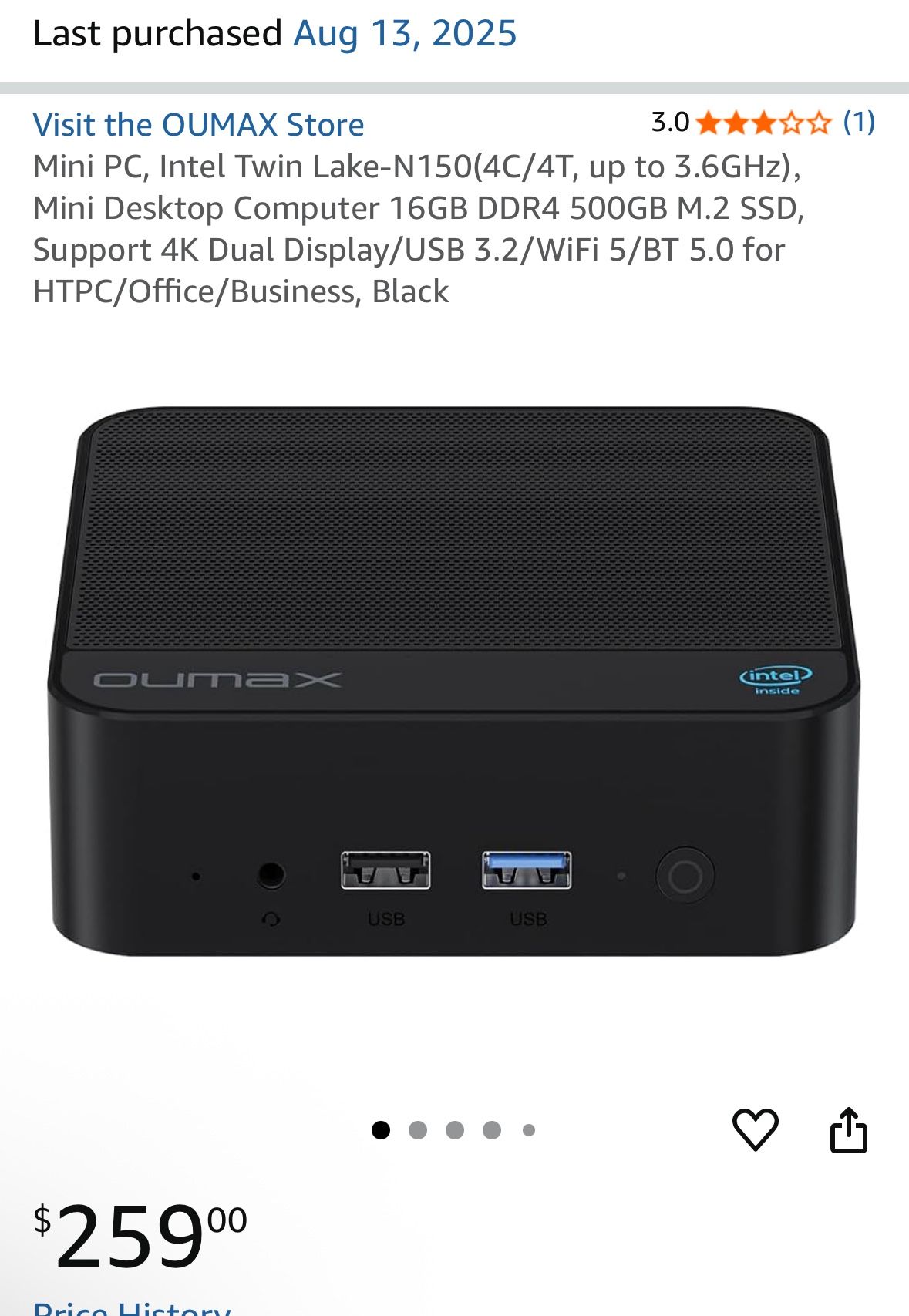 Mini PC Windows 11