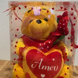 Valentine’s Day Pooh Bear Plush