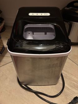 Crownful Stainless Countertop Ice Maker
