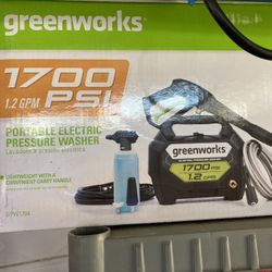1700psi Pressure Washer 
