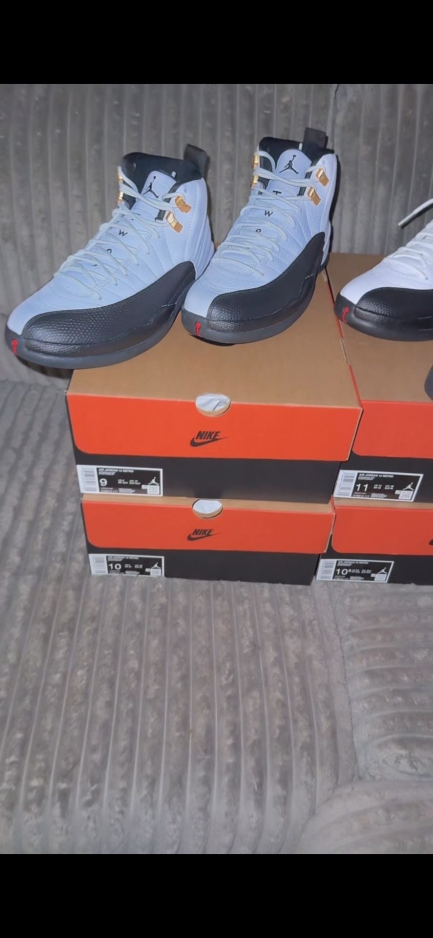 Jordan 12 Taxi 9,10,11