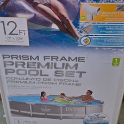 Intex Pools / Alberca 12 Ft X 30 In Metal Frame
