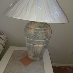 Sofa And Love Seat With Coffee Table And Lamps