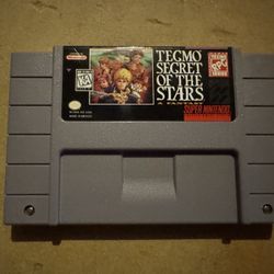 Tecmo: Secret of the Stars (SNES) — Loose Cart, Authentic
