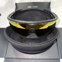 Gold Meta Oakleys 