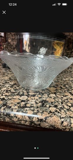 Very Big Crystal Bowl