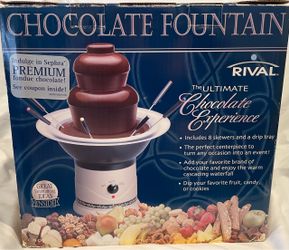 Rival Chocolate Fountain with Skewers