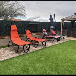 Outdoor Sun Chaises – $50 Each