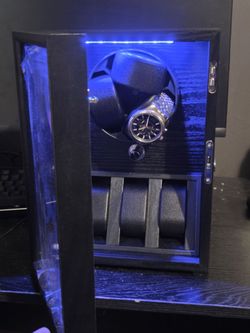 Oryx 3 Watch Winder for Automatic Watches, Rotating Watch Box 5 Rotation Mode