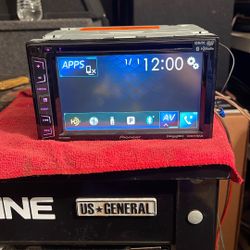 Pioneer Double Din Mixtrax With Equalizer 13 Band