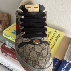 Gucci Ace GG Supreme Web Sneakers  Men’s size 8