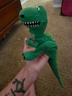 Vintage toy story burger king Rex puppet