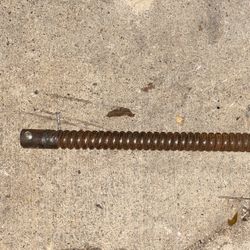 RIDGID Drain Cleaning Cable: 3/8 in Dia., 25 ft Lg., Inner Core, Coupling, 2 1/2 in Max. Pipe Dia.