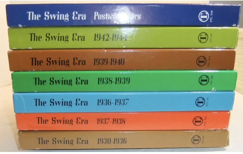 Time Life Records The Swing Era 7 Box Sets 21 Total w/Books Vinyl LP 33