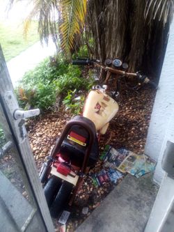 Little motorcycle