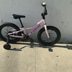 Pink TREK 16in Girls Bike