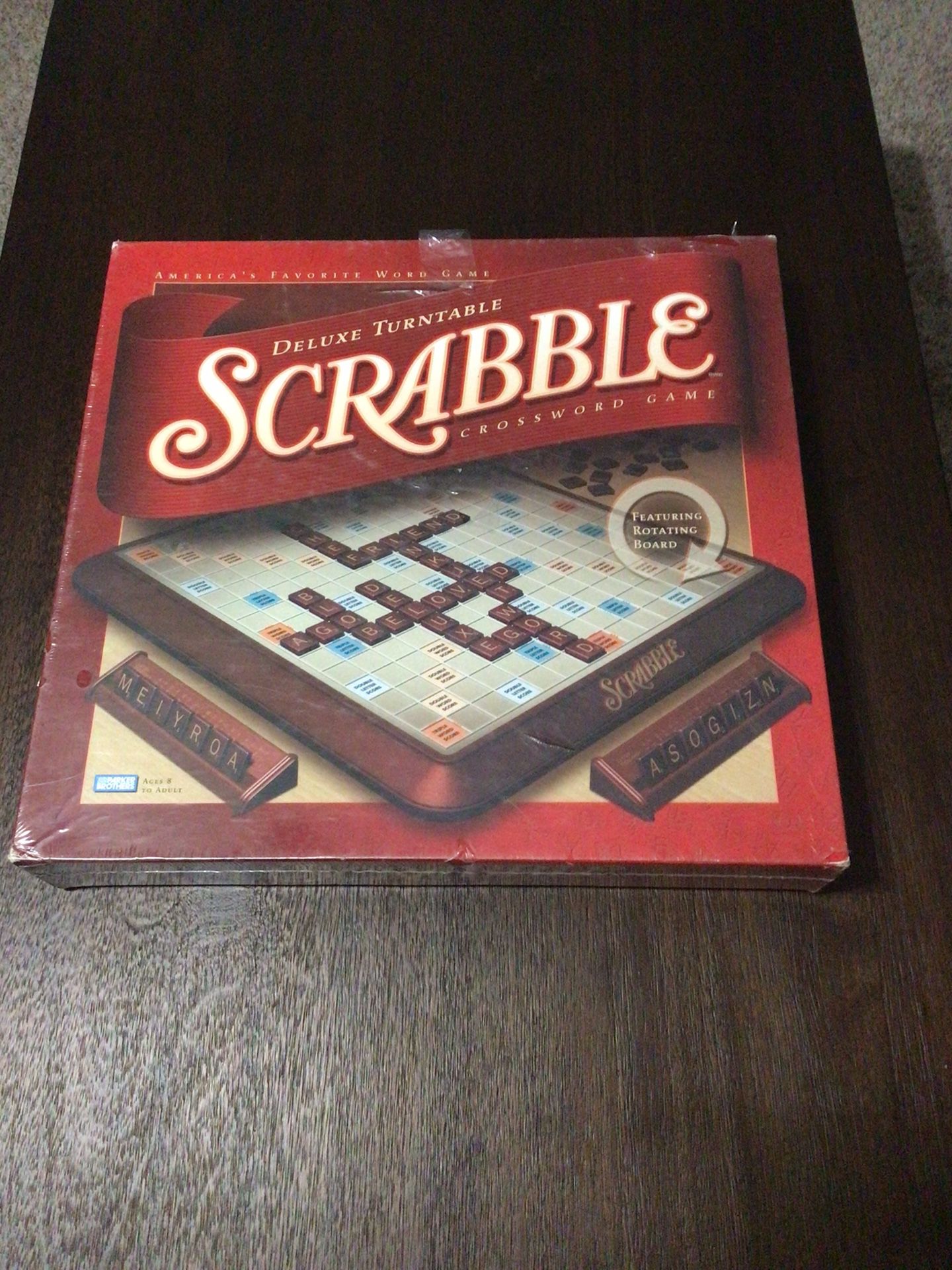 Vintage Turn Table  SCRABBLE  Game  “Brand New  Never Been Open “ $65 Hard To Find  New