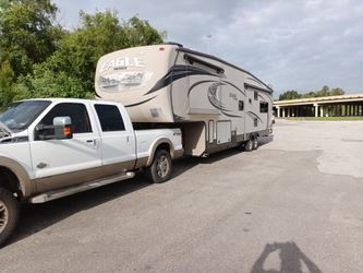 RV and Ford truck for sale