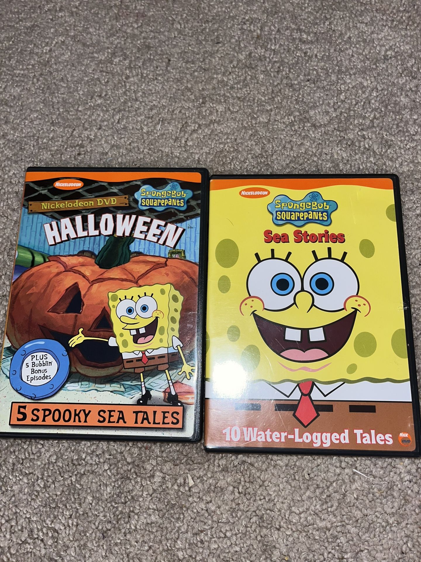 SpongeBob DVDs 