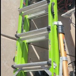 Lil Giant Conquest All-Terrain 21.17ft Telescoping Multi Position Ladder Type IA3