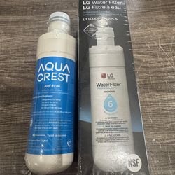 Water filters for LG refrigerator