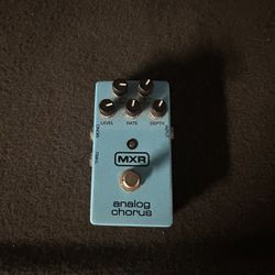 Mxr chorus pedal