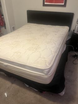 Queen Size Mattress (comes With Box Spring)