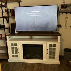 Tv Stand With Electric Fireplace 