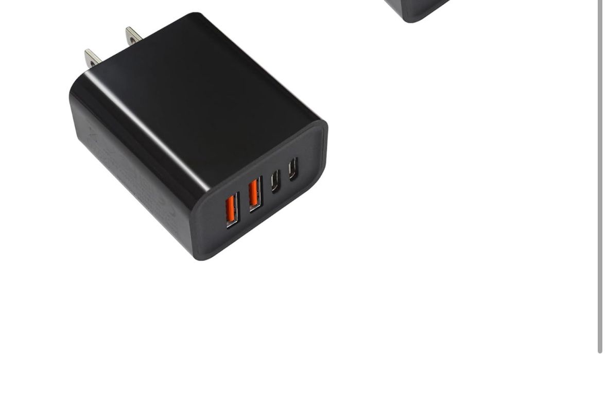 USB C Charger Block 40W, 2Pack 4-Port