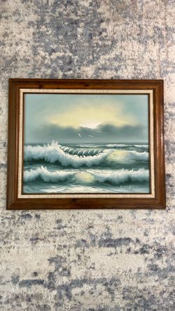 Beach Scene Painting