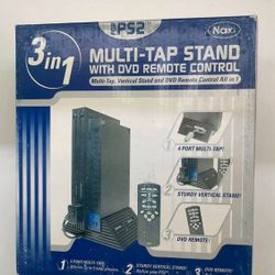 Playstation 2 Fat Vertical Stand 4 Multitap/4 Controller Ports