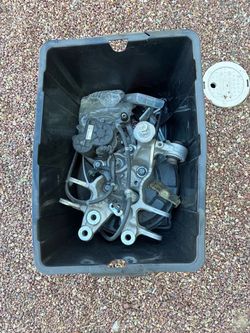 Rear brake system for Honda accord