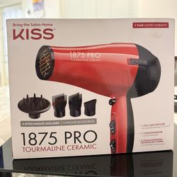 Kiss hair dryer 1875 PRO